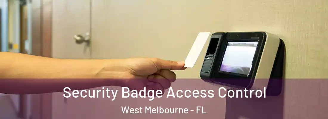  Security Badge Access Control West Melbourne - FL